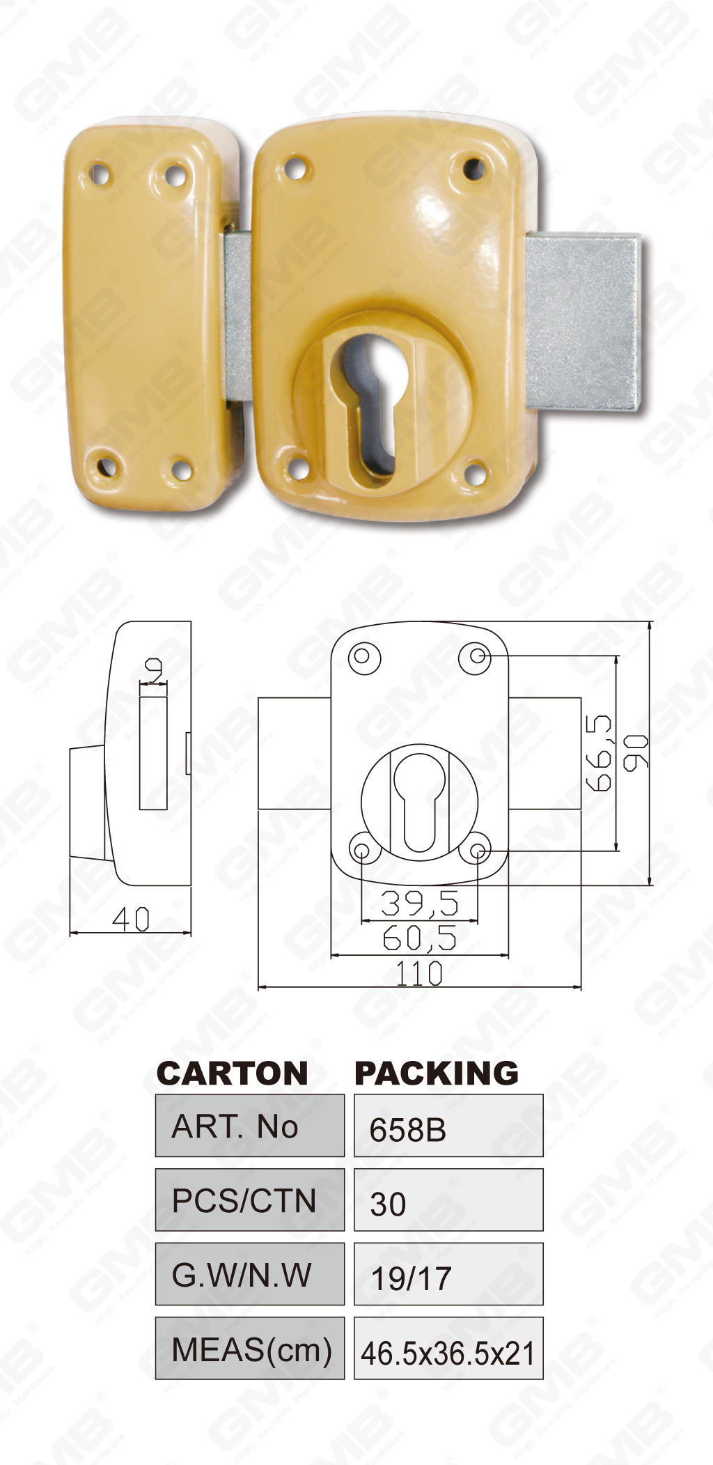 05 Rim Lock_658B -30