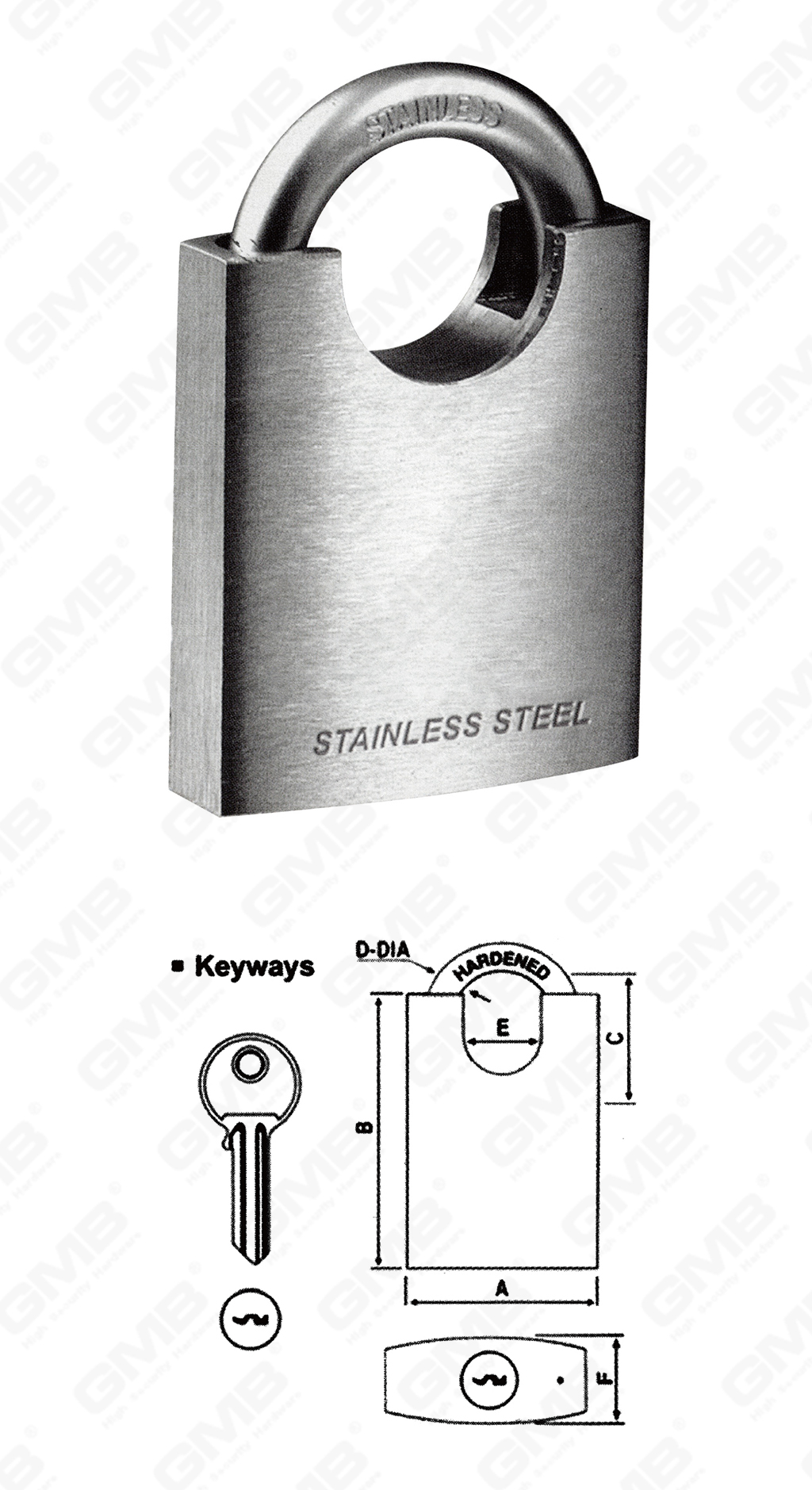 挂锁网站图3_【740】SHACKLE PROTECTED STAINLESS STEEL PADLOCK-68