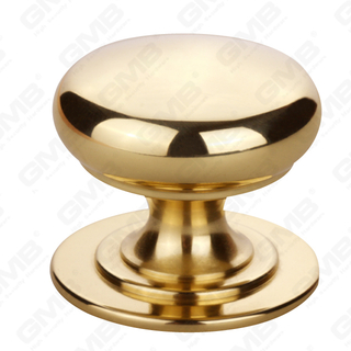 Brass Furniture Hardware Cabinet Drawer Door Pull Knob Handle(B-KB201-PB)