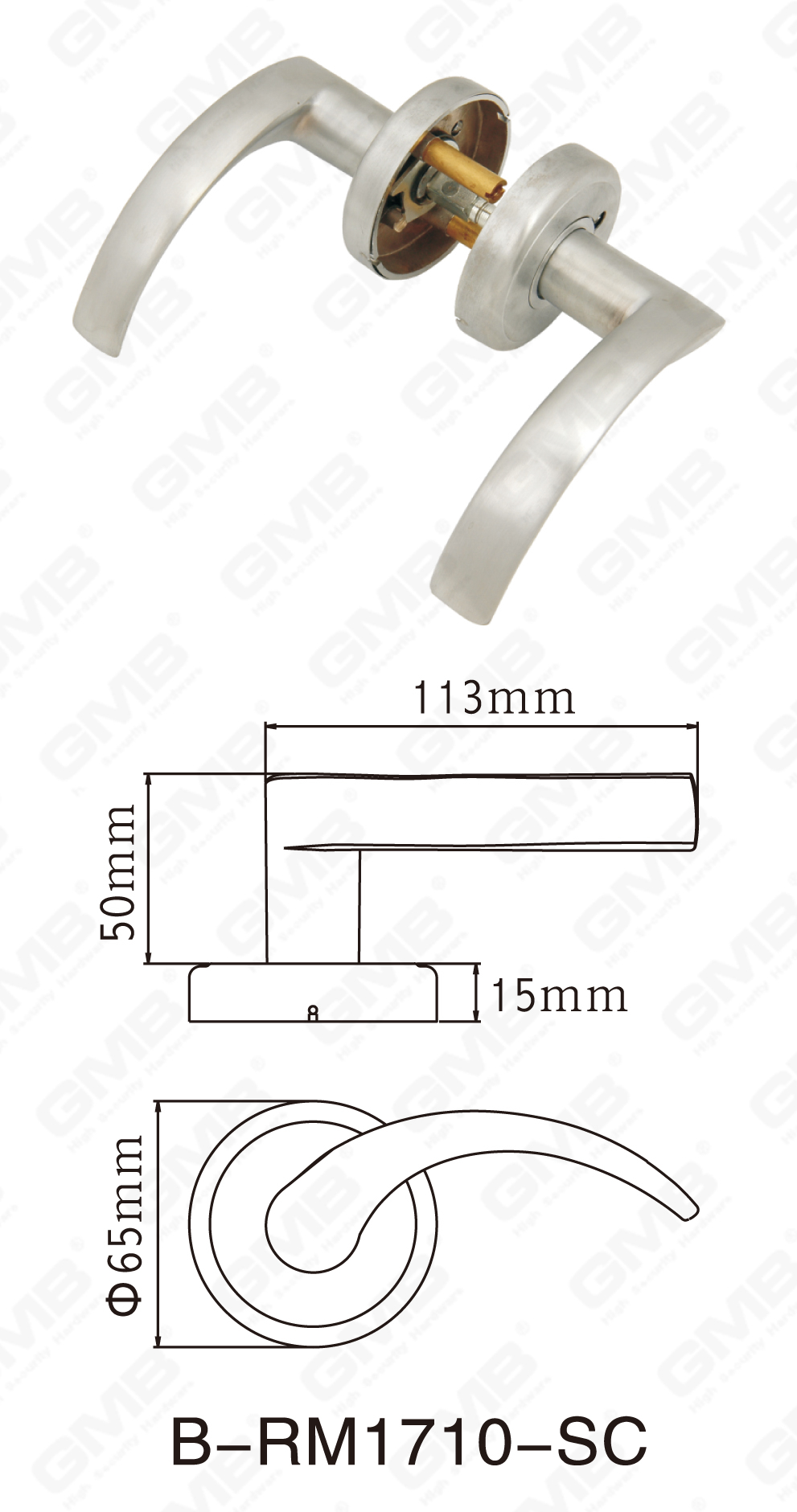 06 Brass Handle _B-RM1710-SC-32