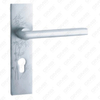 Oxygenate Aluminium Door Handle on Plate Plate Door Handle (G401-G25-F)