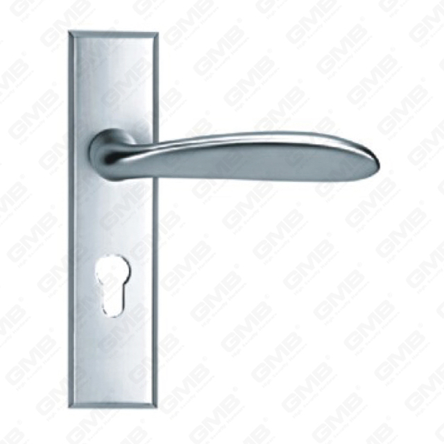 Oxygenate Aluminium Door Handle on Plate Plate Door Handle (G405-G56)
