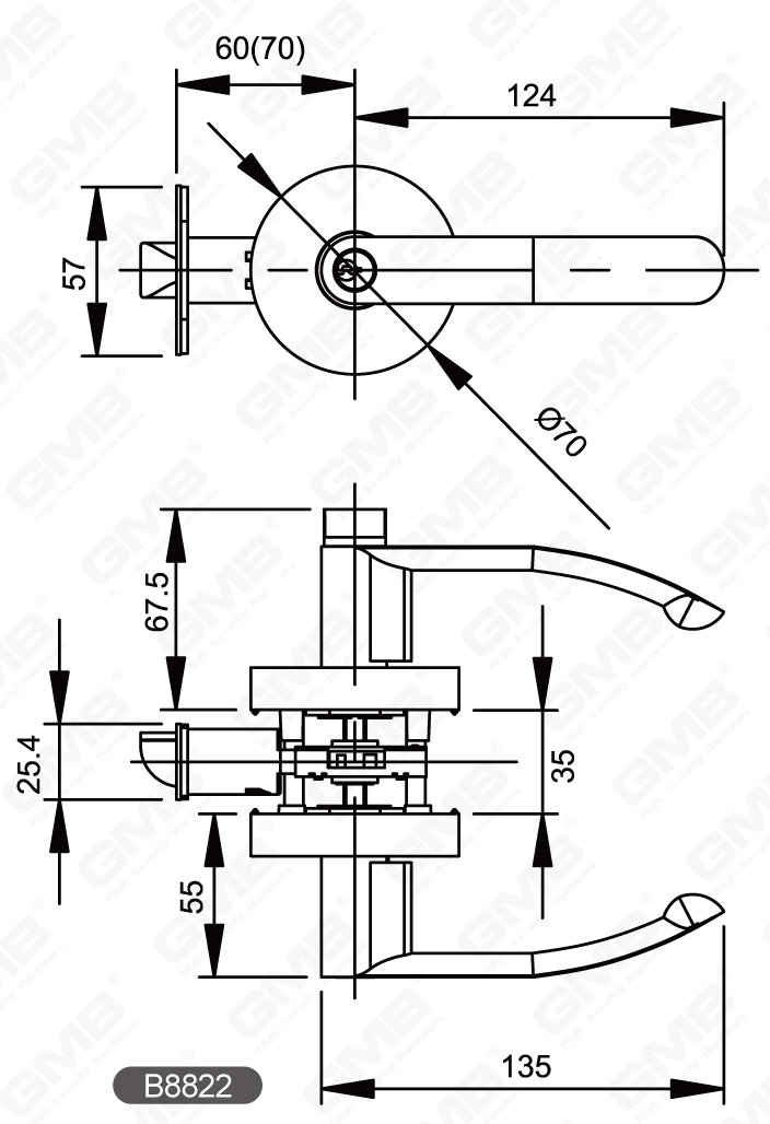 02 Heavy-Duty Tubular Lever Lock Series-32