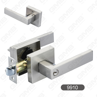 Heavy Duty Tubular Lever Lock Entry Zinc Alloy Handle Door Lock 【9910】