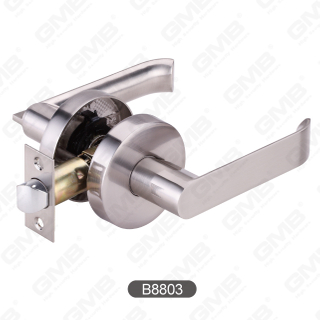 Heavy Duty Tubular Lever Lock Entry Zinc Alloy Handle Door Lock 【B8803】