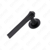 New Modern House Decoration Aluminum Door Handle on Round Rosette
