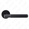 New Modern House Decoration Aluminum Door Handle on Round Rosette