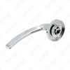 New Modern House Decoration Aluminum Door Handle on Round Rosette