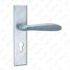 Oxygenate Aluminium Door Handle on Plate Plate Door Handle (G465-G56)