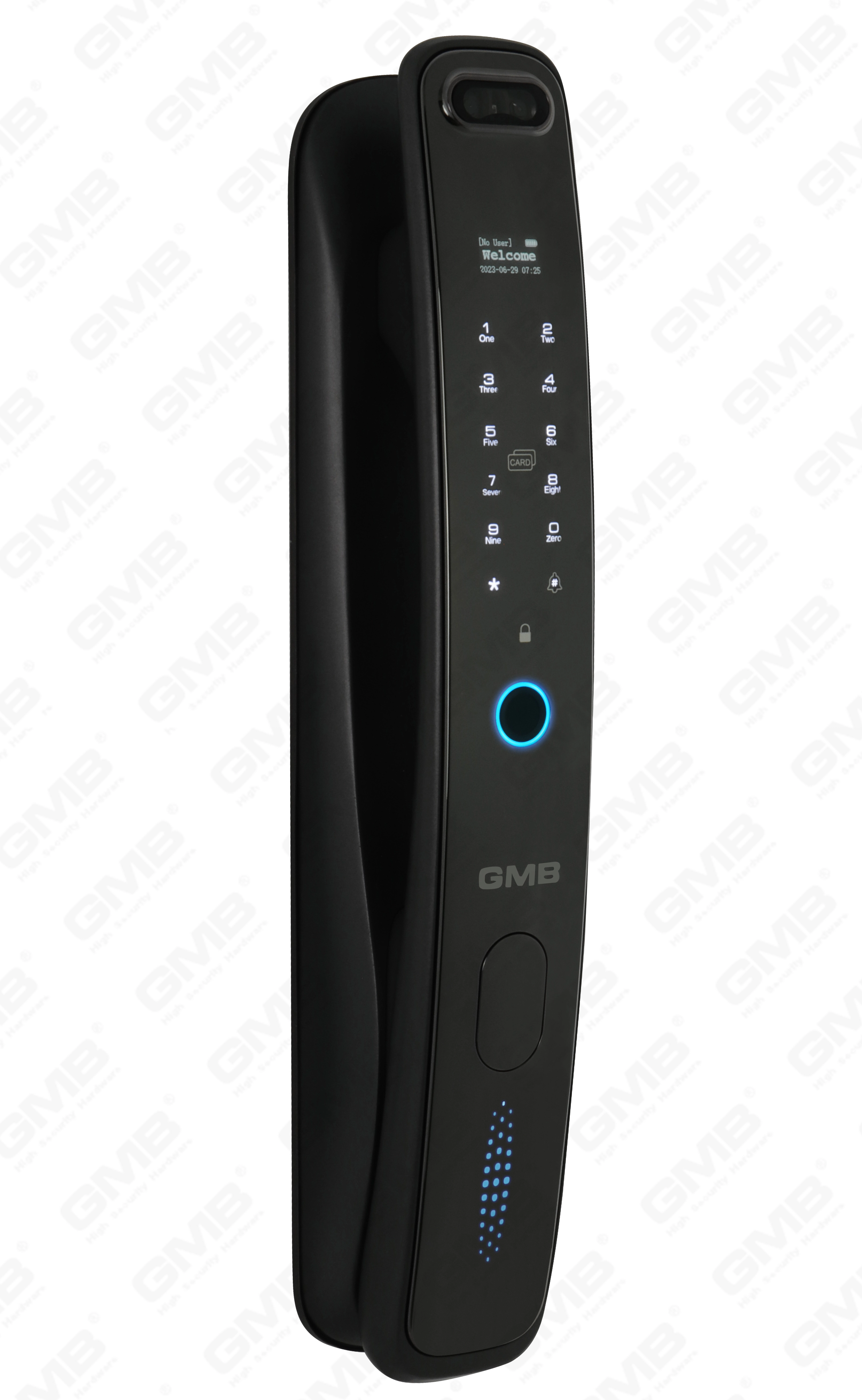 High Security Fingerprint/RFID Card/WiFi/Tuya/TT APP/ with Camera Intelligent Anti-Peep Digital Smart Door Lock (824)