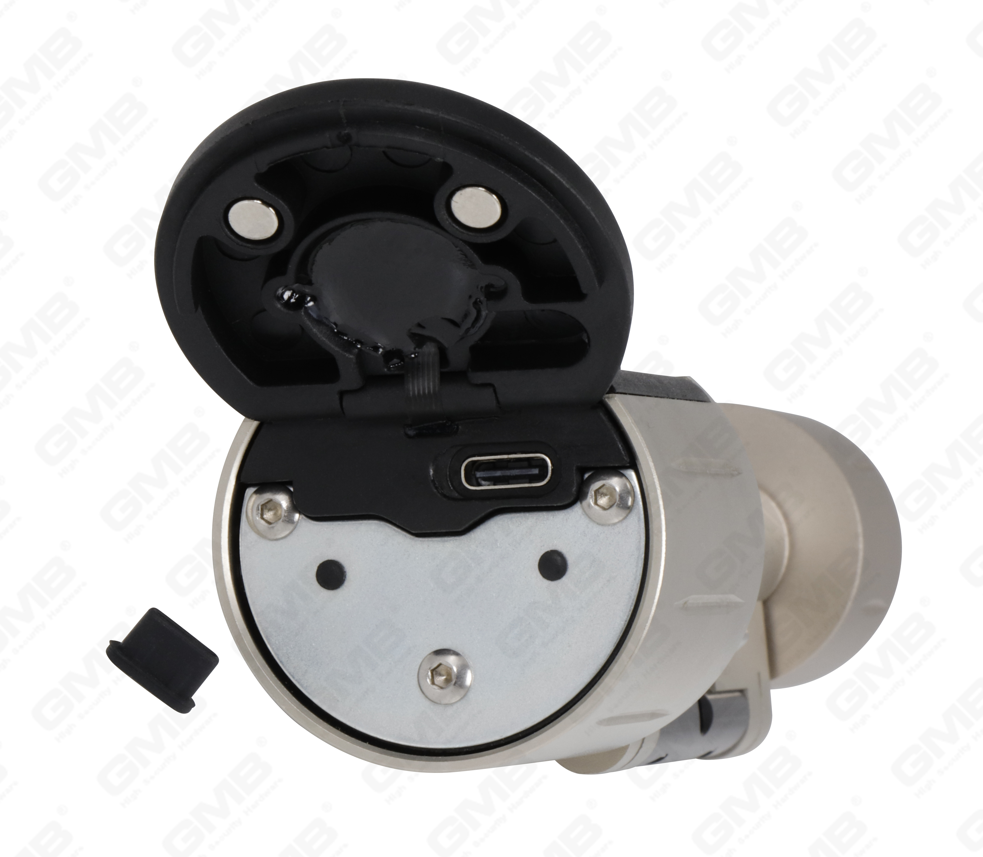 High Security Multi-Unlocking Ways IP66 Fingerprint Password Keyless Wifi Digital Adjustable Modular Profile Tuya/TT APP Smart Electronic Door Lock Cylinder (5D01)