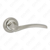 New Modern House Decoration Aluminum Door Handle on Round Rosette