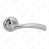 New Modern House Decoration Aluminum Door Handle on Round Rosette