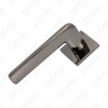New Modern House Decoration Aluminum Door Handle on Round Rosette