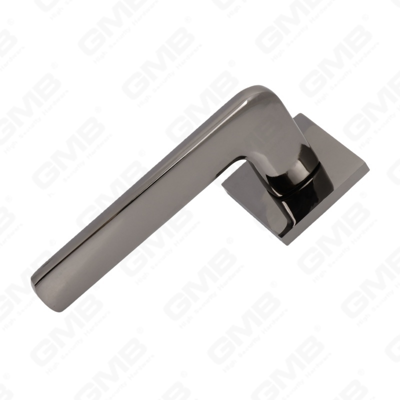 New Modern House Decoration Aluminum Door Handle on Round Rosette