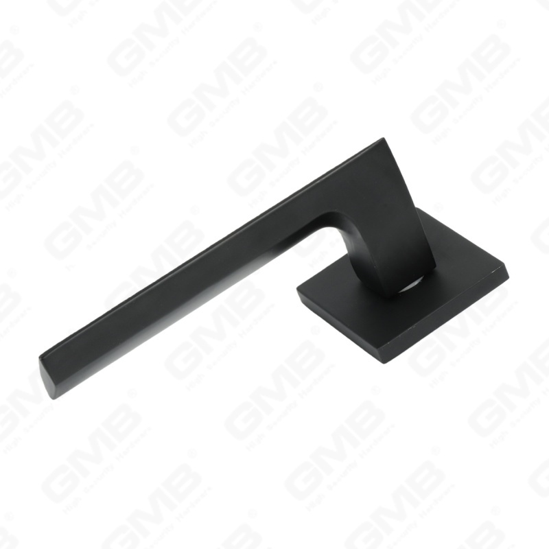 New Modern House Decoration Aluminum Door Handle on Round Rosette