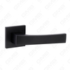 New Modern House Decoration Aluminum Door Handle on Round Rosette