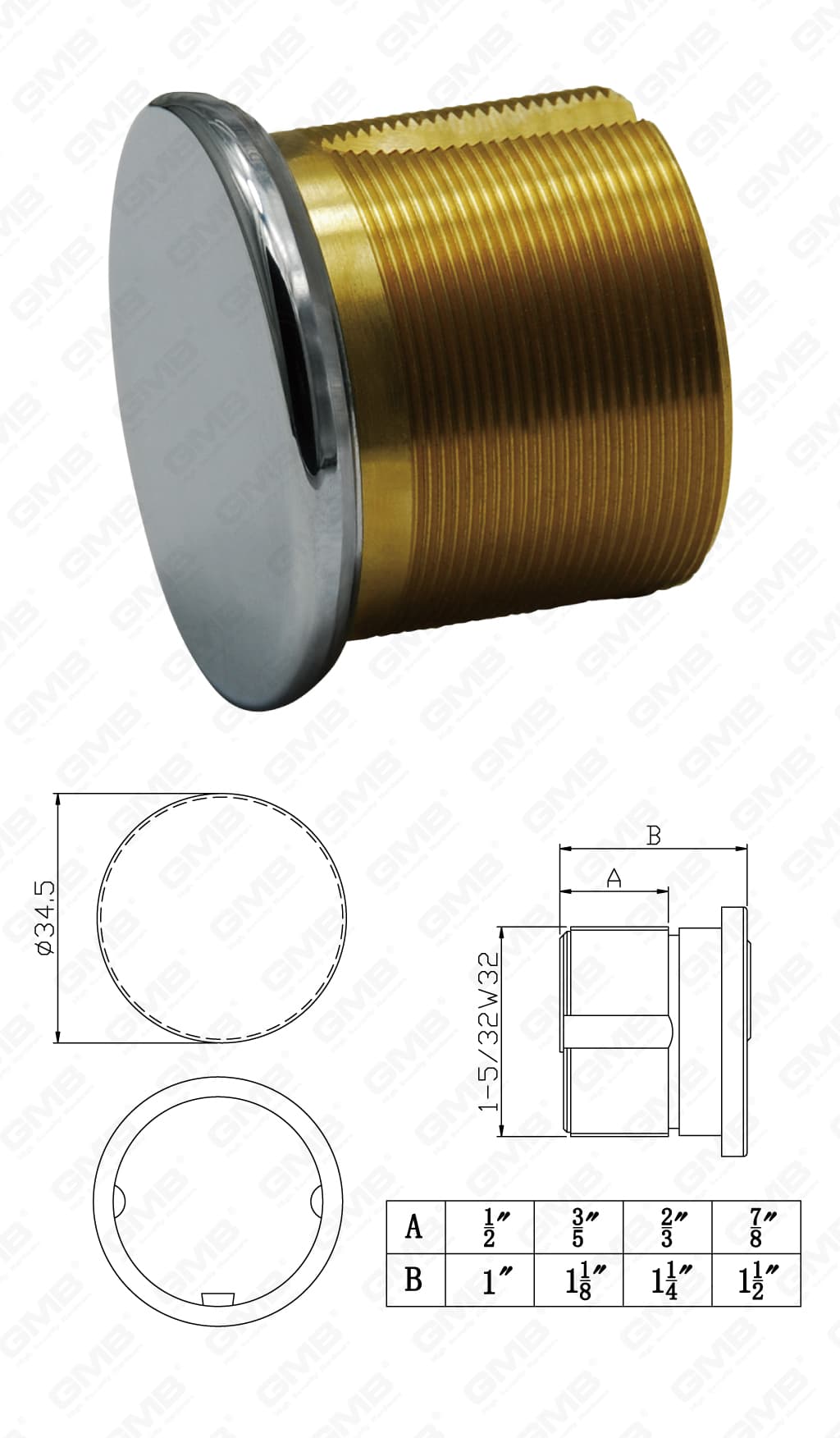 02 Standard Cylinder_GMB-CY-15-30