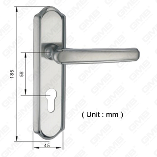 High Quality #304 Stainless Steel Door Handle Lever Handle (HM504-HK15-SS)