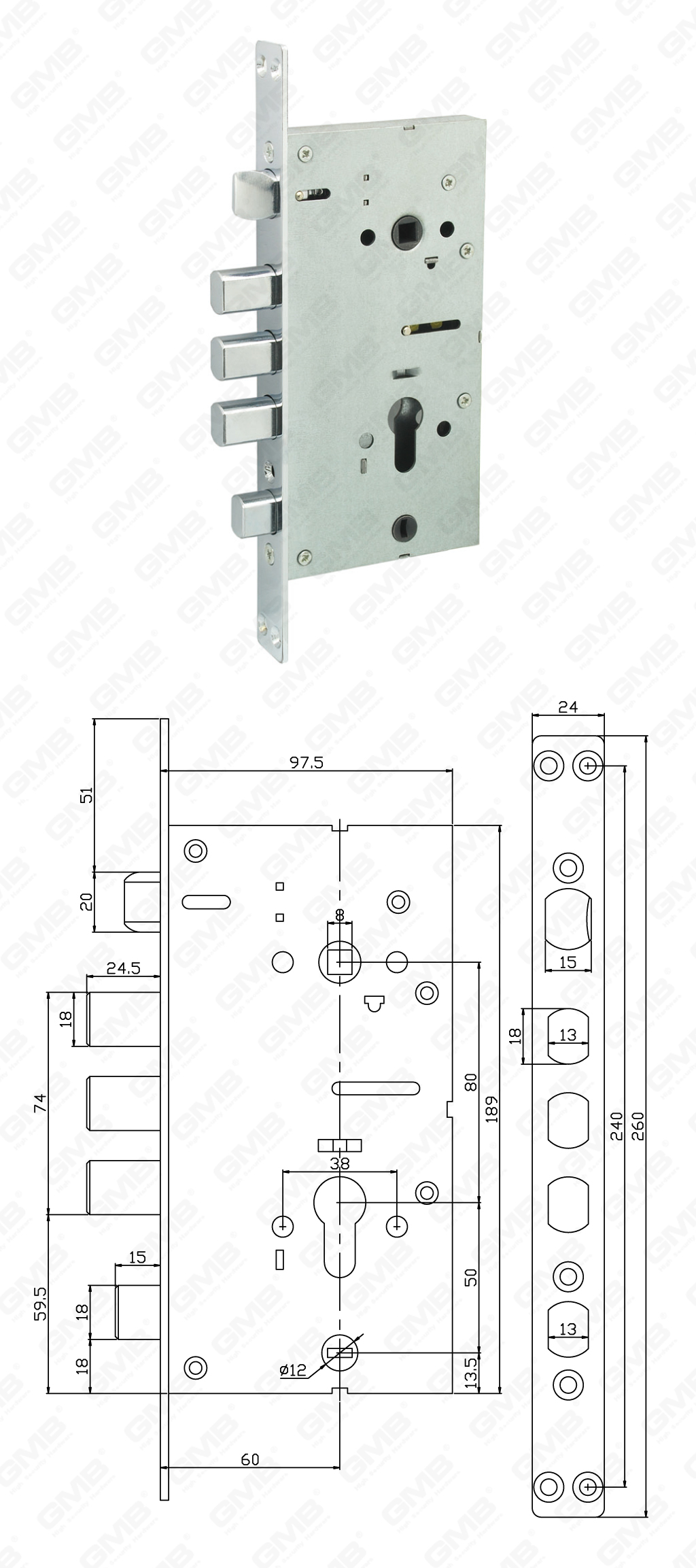 01 High Security Mortise Lock_0523-60