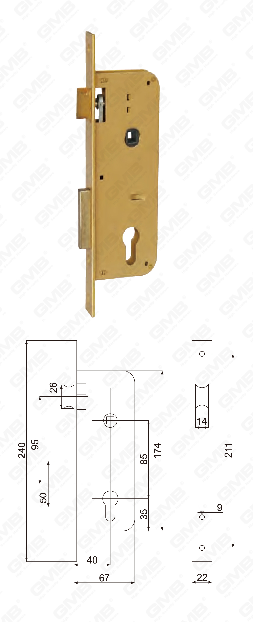 02 Mortise Lock第五部分_7013-40-50-60