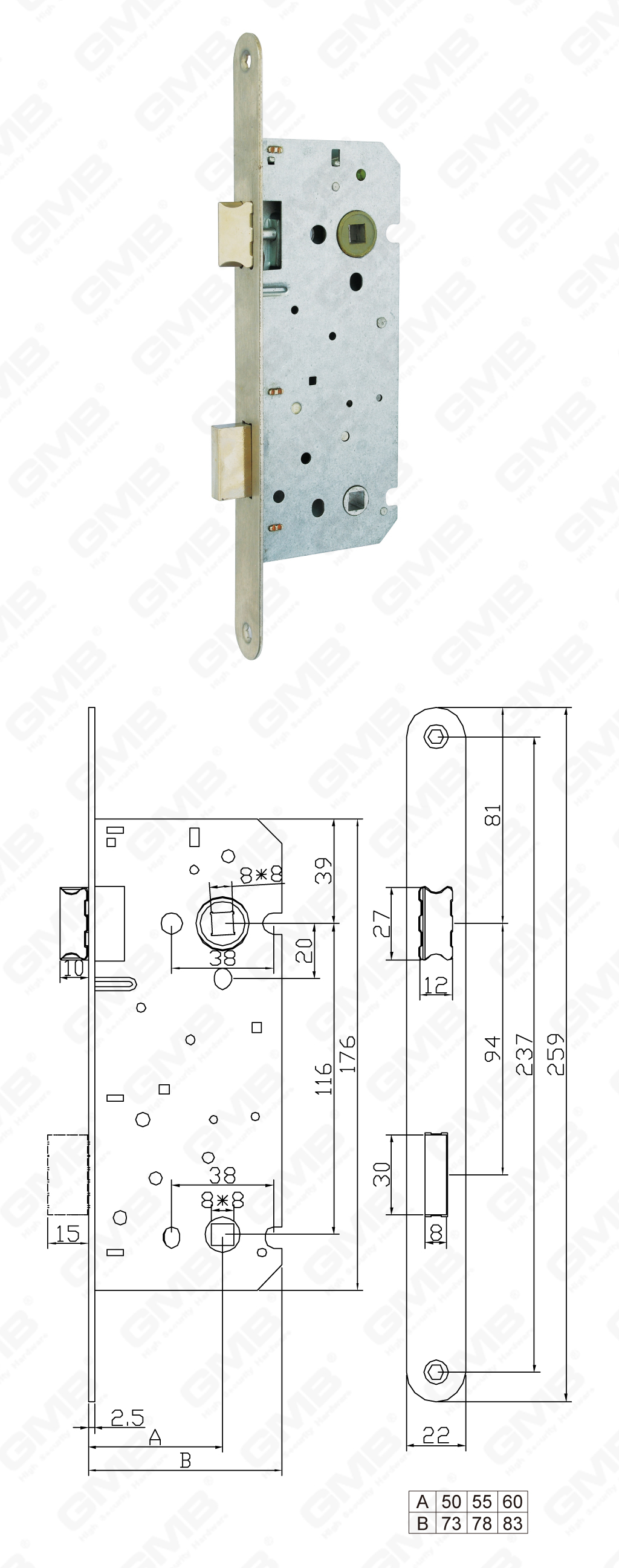 02 Mortise Lock第二部分_WC116.50S-55S-60S-113