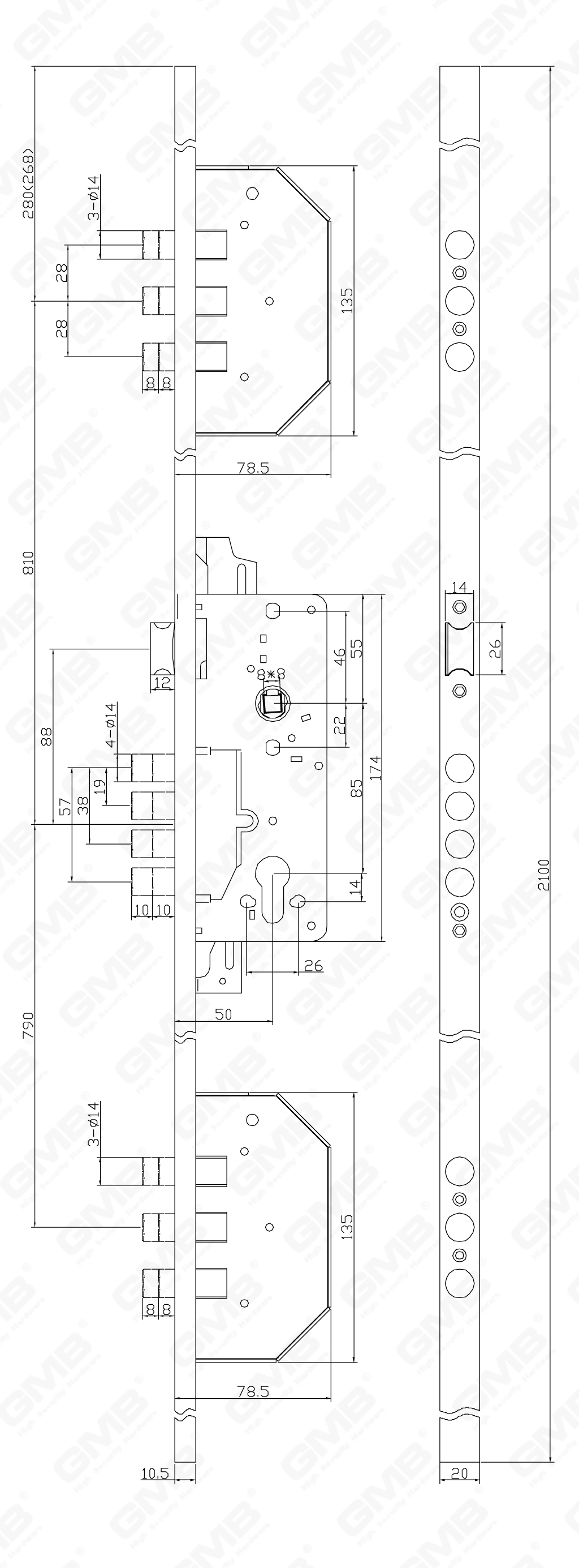 02 Mortise Lock第四部分_700B-TB-52