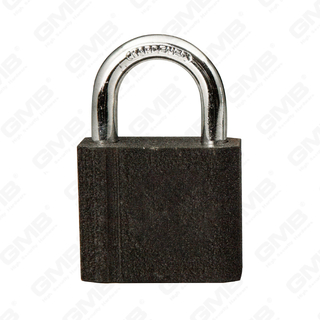 Chrome plated steel shackle Brass cylinder Iron Padlock（041）