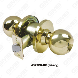 ANSI Grade 2 Heavy Duty Commercial Privacy Knob Lock Series (4372PB-BK)