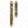 High Security Zinc Alloy Outside Villa Door Handle Door thickness Standard 38-55mm (ZT9815-HG)