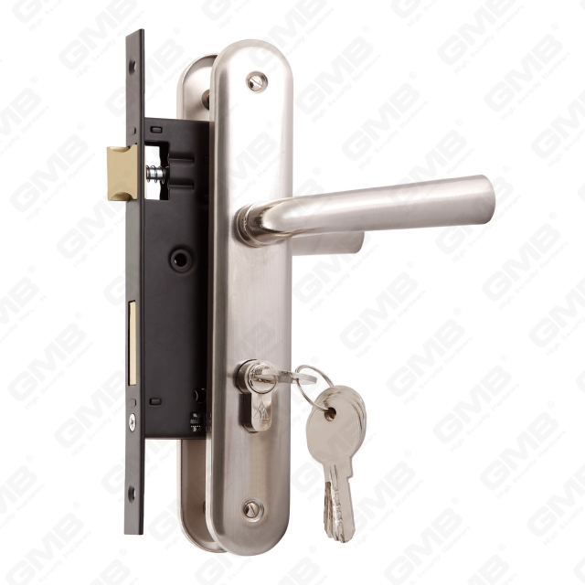 High Security Door Lock set with latch bolt cylinder hole Lock set Lock case lock handle (1549 Serise)