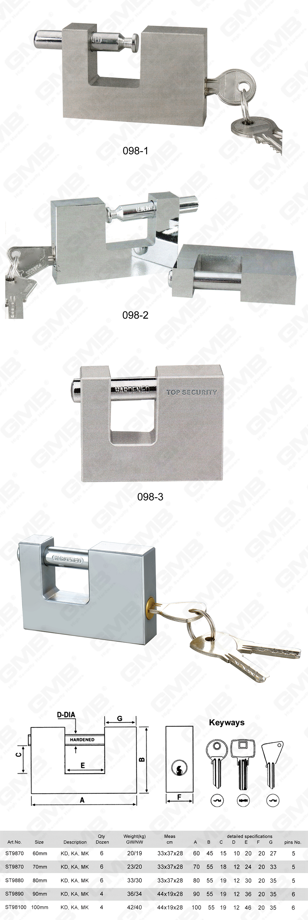 挂锁网站图3_【098】RECTANGULAR IRON PADLOCK-18