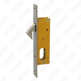 High Security Aluminum Door Lock Narrow Lock cylinder hole Lock Body hook lock for sliding door (5586)