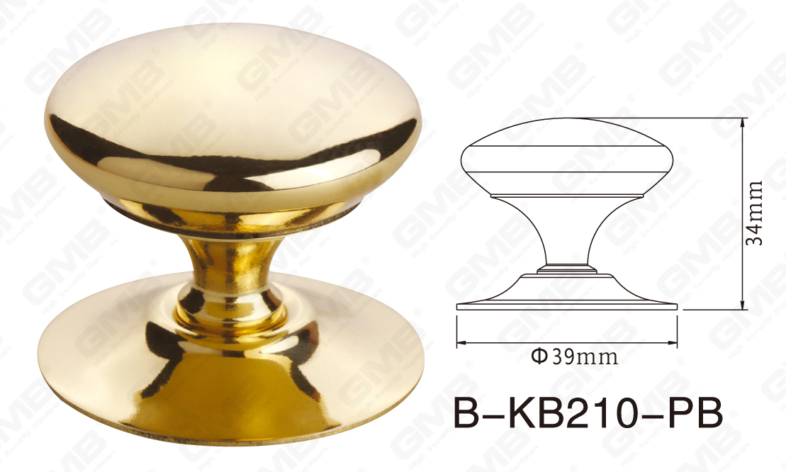 06 Brass Handle _B-KB210-PB-80