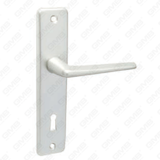 Oxygenate Aluminium Door Handle on Plate Plate Door Handle (9016)
