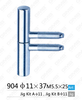 Interchangeability Furniture T Type Hinge with two pins [904 φ11×37]
