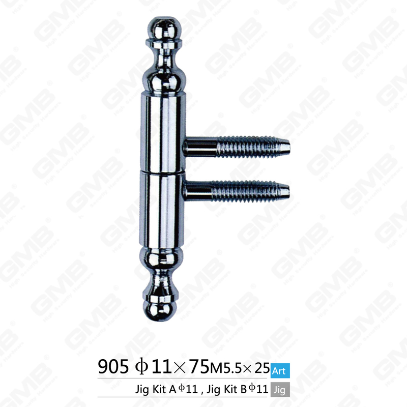Furniture T Type Hinge with two pins with Crown Head 905 φ11×75]