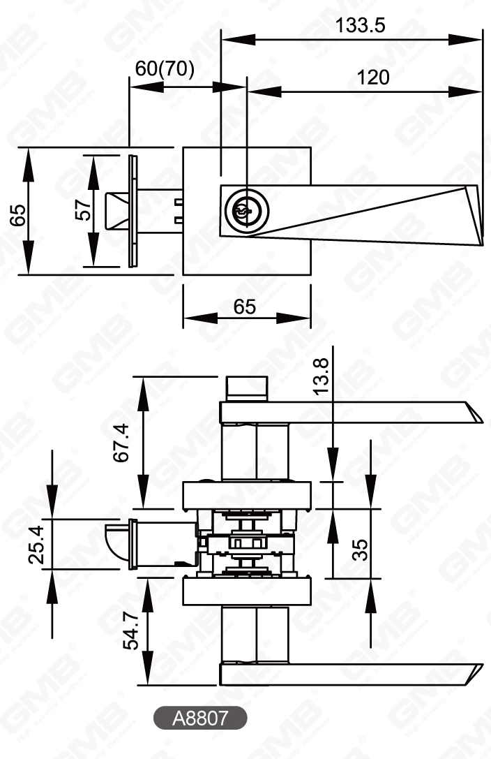 02 Heavy-Duty Tubular Lever Lock Series-12