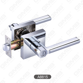 Heavy Duty Tubular Lever Lock Entry Zinc Alloy Handle Door Lock 【A8815】