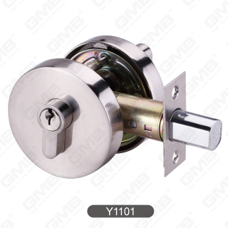Safe Quality Steel Deadbolt Door Lock with knob [Y1101]