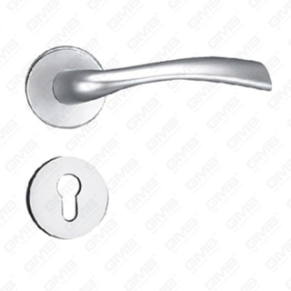 Oxygenate Aluminium Door Handle on Plate Plate Door Handle (GF808-G66)