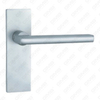 Oxygenate Aluminium Door Handle on Plate Plate Door Handle (G8301-G25-PS)