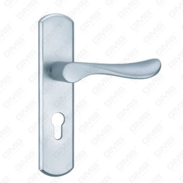 Oxygenate Aluminium Door Handle on Plate Plate Door Handle (G477-G80)