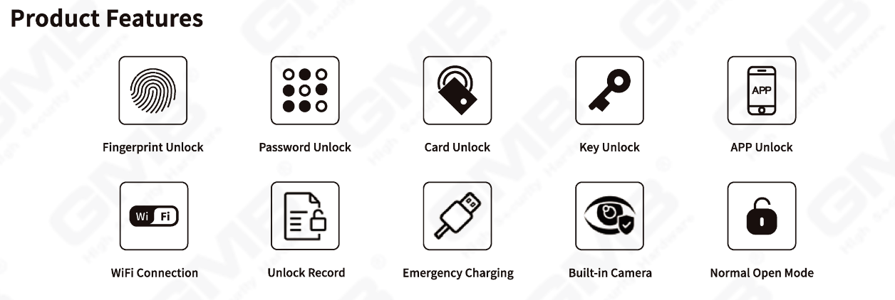 INTERIOR & APARTMENT SMART LOCK(652)