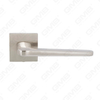 New Modern House Decoration Aluminum Door Handle on Round Rosette