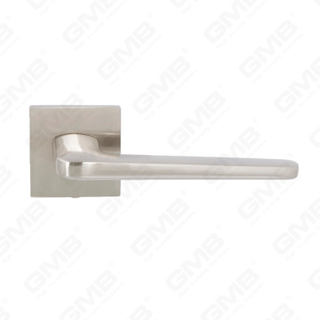 New Modern House Decoration Aluminum Door Handle on Round Rosette