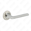 New Modern House Decoration Aluminum Door Handle on Round Rosette