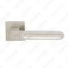 New Modern House Decoration Aluminum Door Handle on Round Rosette