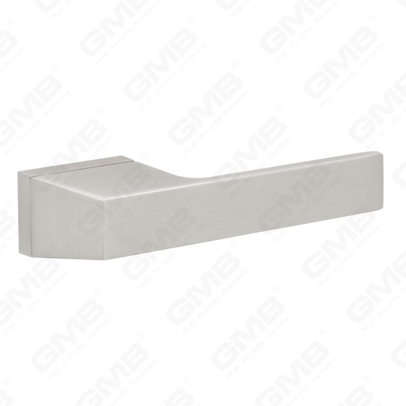 New Modern House Decoration Aluminum Door Handle on Round Rosette