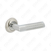 New Modern House Decoration Aluminum Door Handle on Round Rosette
